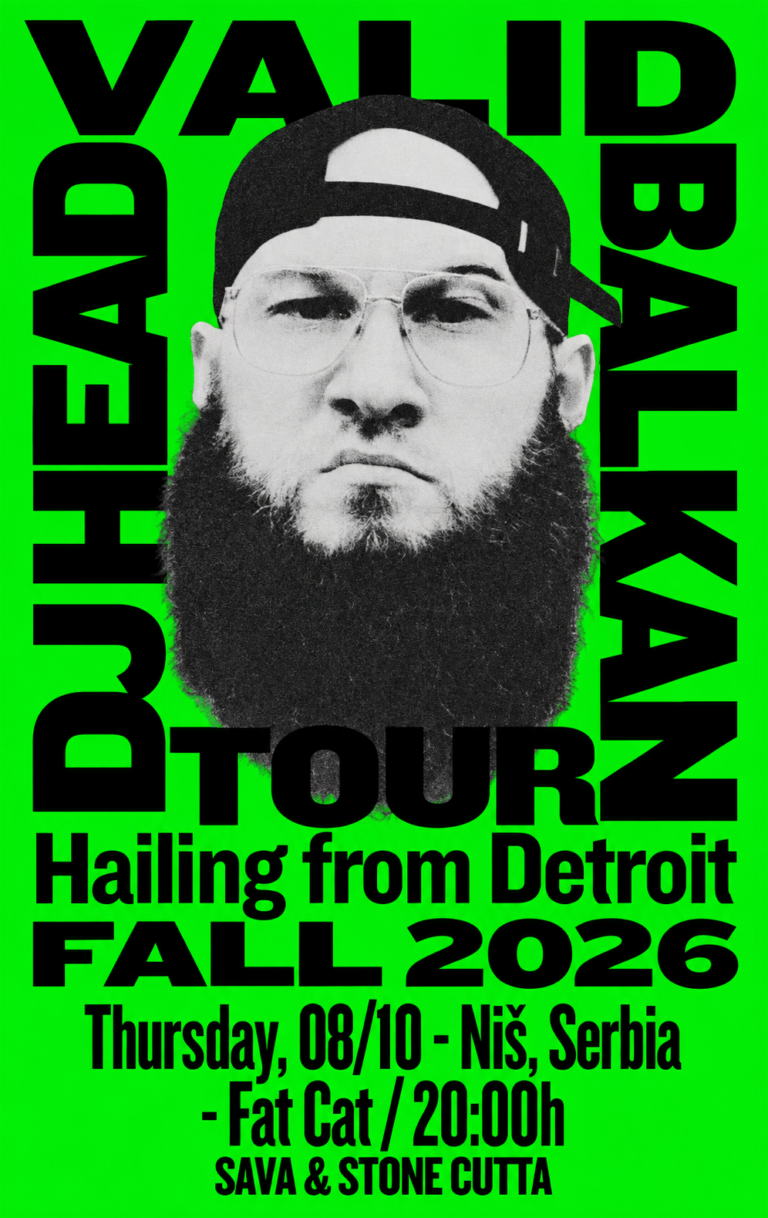 Valid & DJ Head — Balkan Tour, Niš
