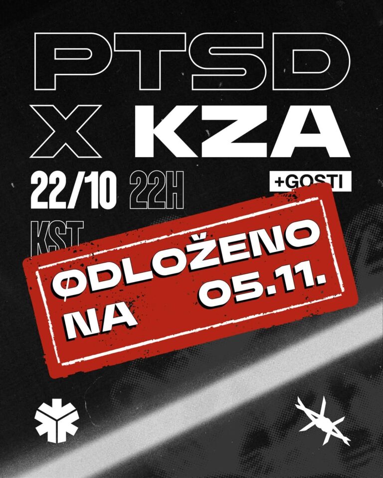 PTSD x KZA — KST, Beograd