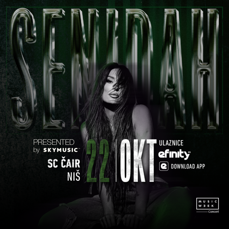 Senidah — solistički koncert u Nišu